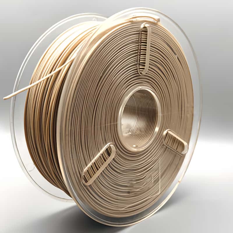 PEEK Filament high-performance thermoplastic for (FFF) or (FDM) 3D printing.