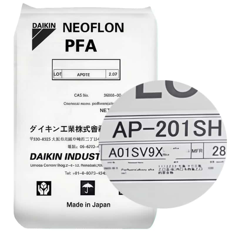Daikin Neoflon PFA AP-201SH fully fluorinated polymer for semiconductor