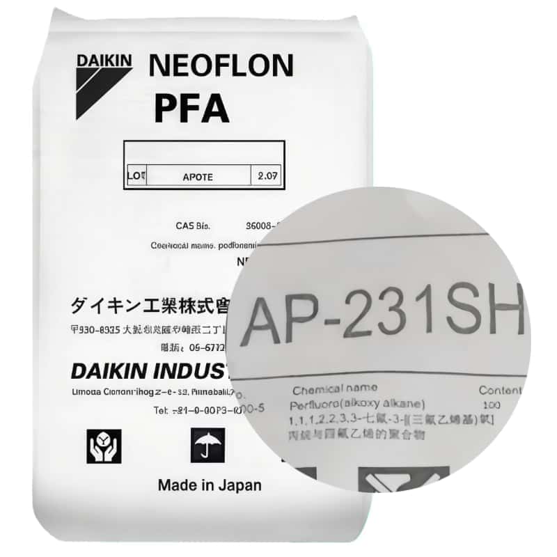 Daikin Neoflon PFA AP-231SH superior ESCR for semiconductor