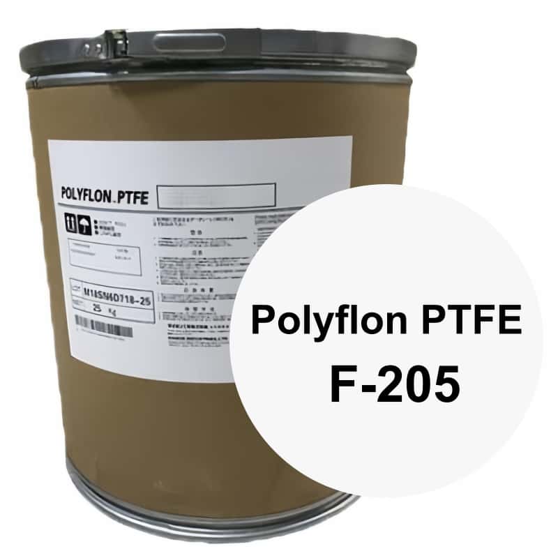 Daikin Polyflon PTFE F-205 For Clear, Heat-Resistant Tube & Wire