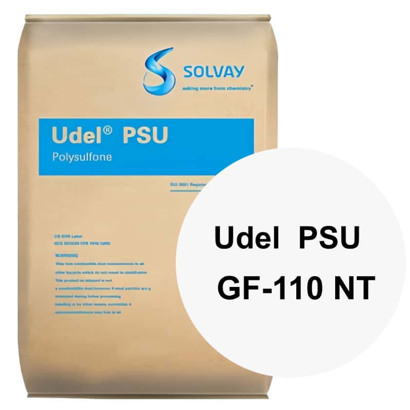 Solvay PSU Udel GF-110 NT 10% GF polysulfone food & medical grade
